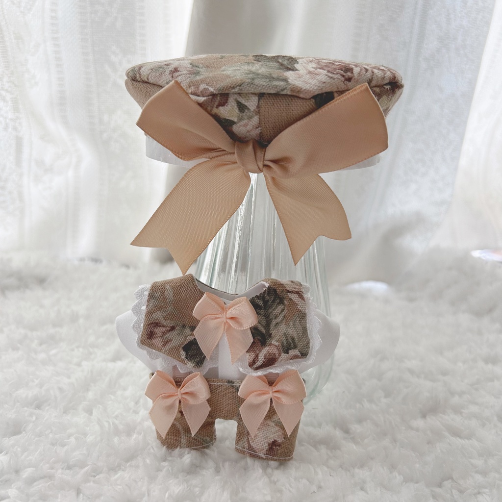 くすみカラーなアンティークセット