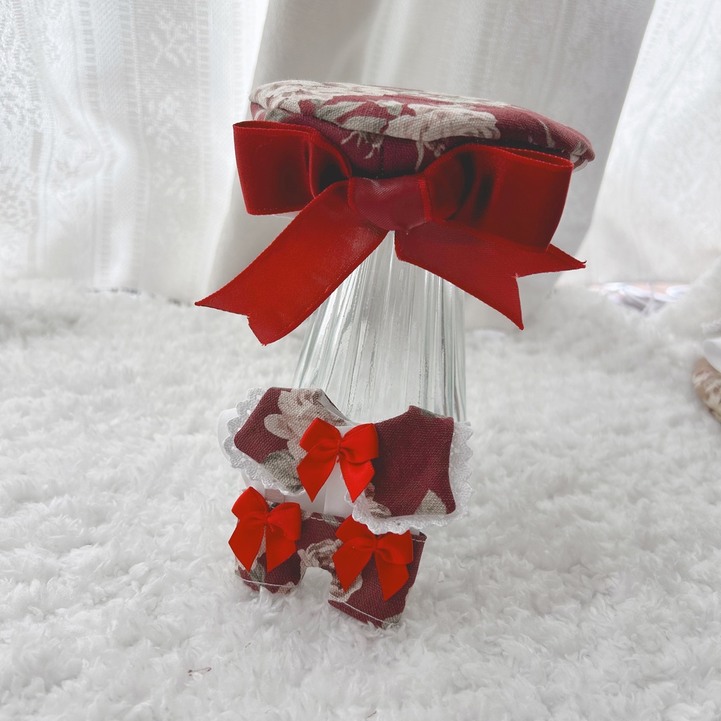 くすみカラーなアンティークセット