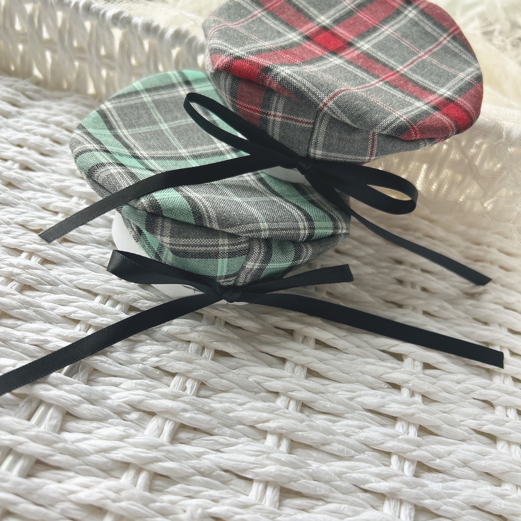 チェックのプレッピースタイル