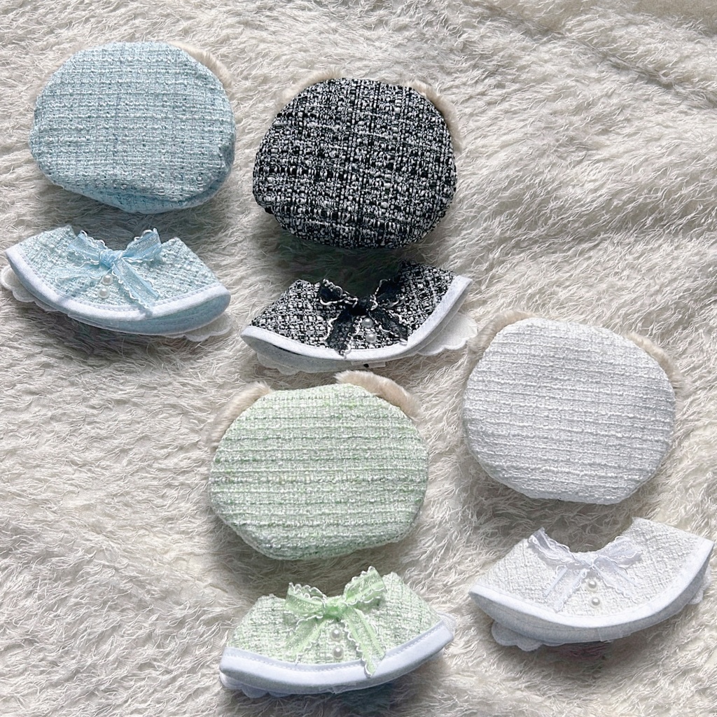 ツイードのわんわんケープセット