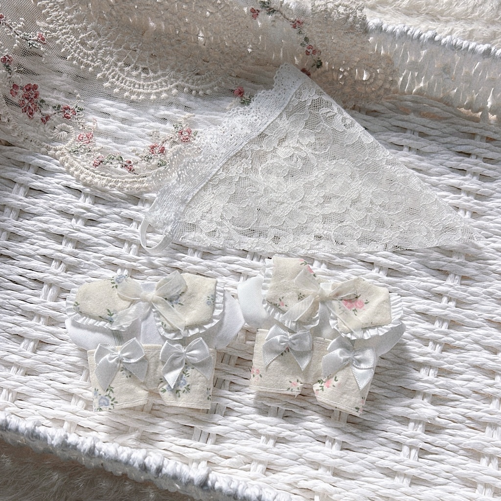 (16cmサイズ)ミルクフラワーバブーシュカセット