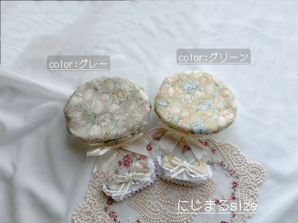 水彩パステルなお花畑セーラー