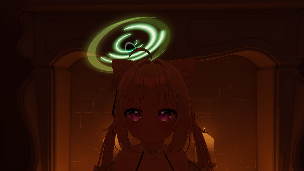 特異点パーティクルヘイロー / 投げれるヘイロー【VRChat想定/MA対応】