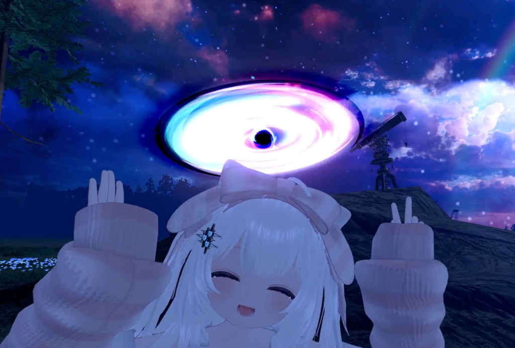 特異点パーティクルヘイロー / 投げれるヘイロー【VRChat想定/MA対応】