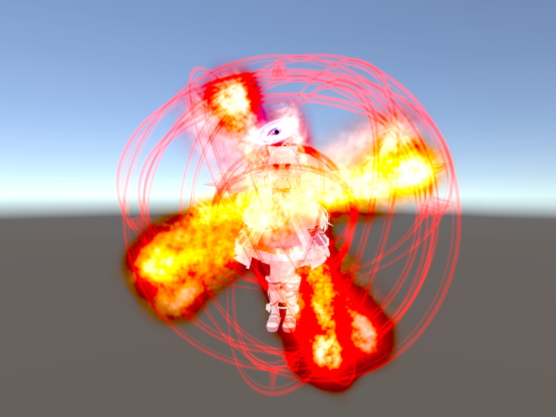 衣装替え・変身パーティクル3種【VRChat想定/MA対応/全アバター対応】