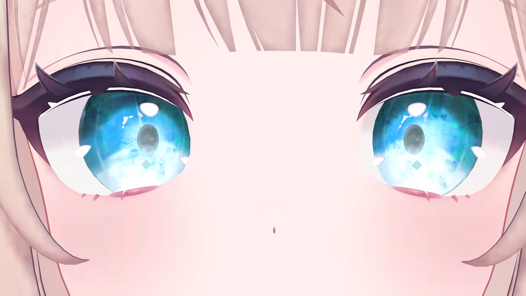 【シフォン専用アイテクスチャ】SolidCrystalEye【7Colors×3】