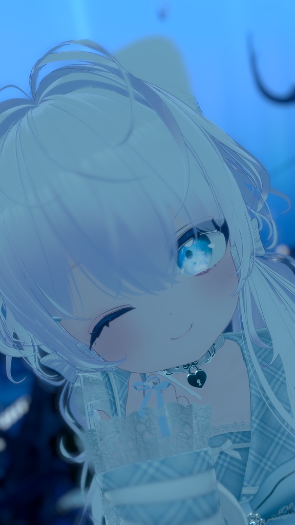 【シフォン専用アイテクスチャ】SolidCrystalEye【7Colors×3】