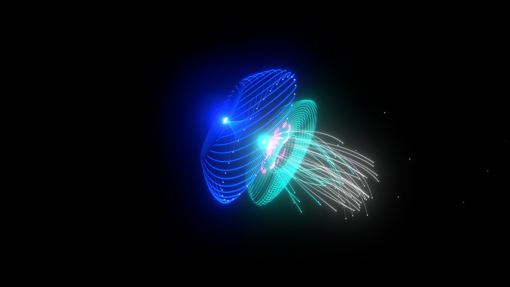 【ペットアクセサリー】ParticleSculpture クラゲ/Jellyfish 【VRChat想定/MA対応/全アバター対応】
