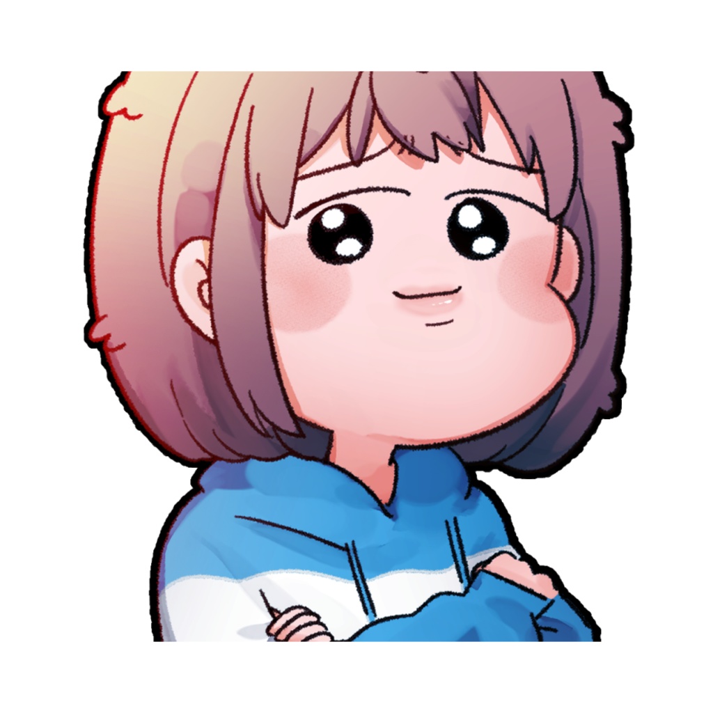 まがろ詰め - ステッカー