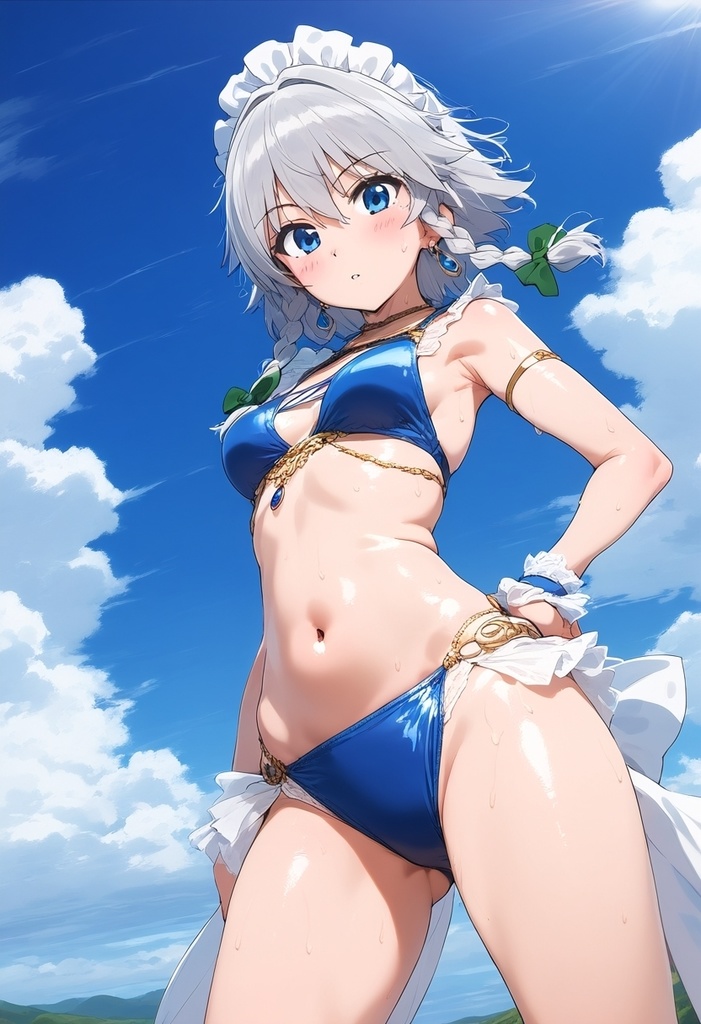 東方Project　十六夜咲夜ビキニHイラスト集