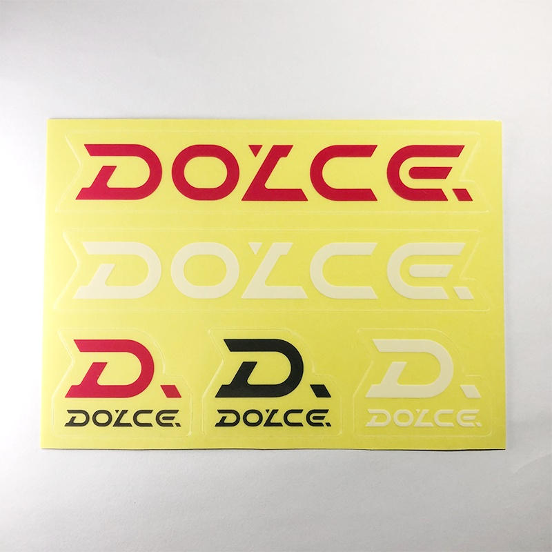 【再販】DOLCE.ステッカーA(ロゴver.)