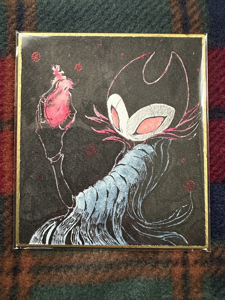 ミニ色紙サイズ原画