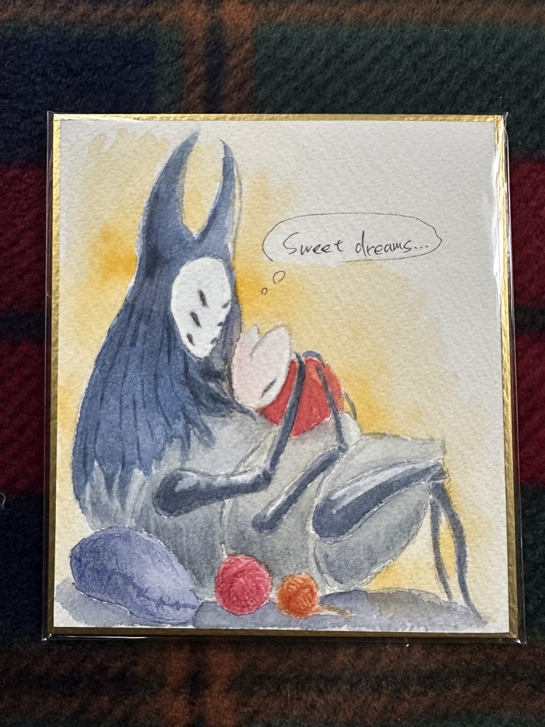 ミニ色紙サイズ原画