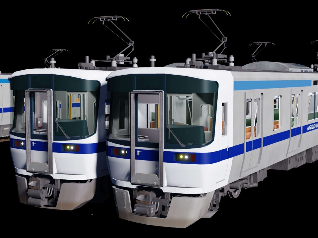 架空の電車