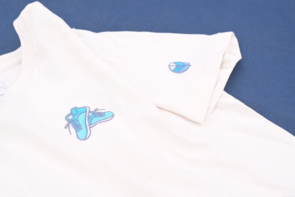ロイヤルシューズTシャツ ナチュラル