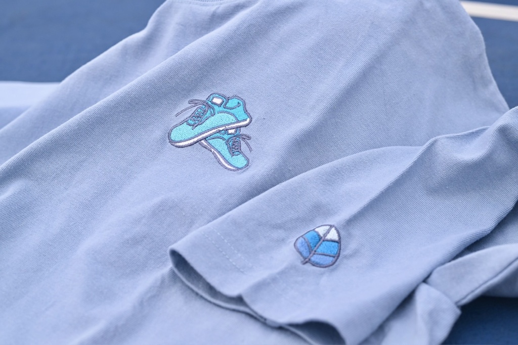 ロイヤルシューズロンT ブルー