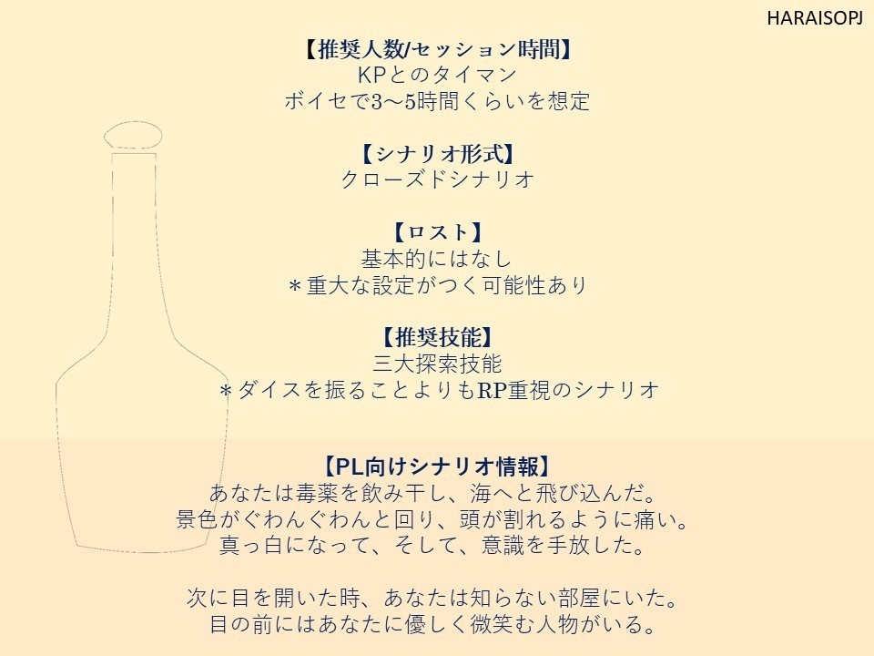 CoC『0.2gの愛情』