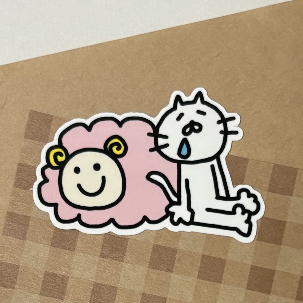 すやーステッカー