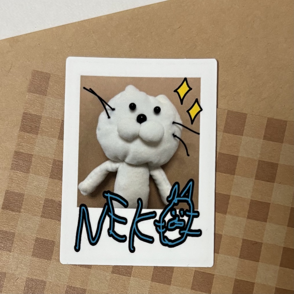 チェキステッカー