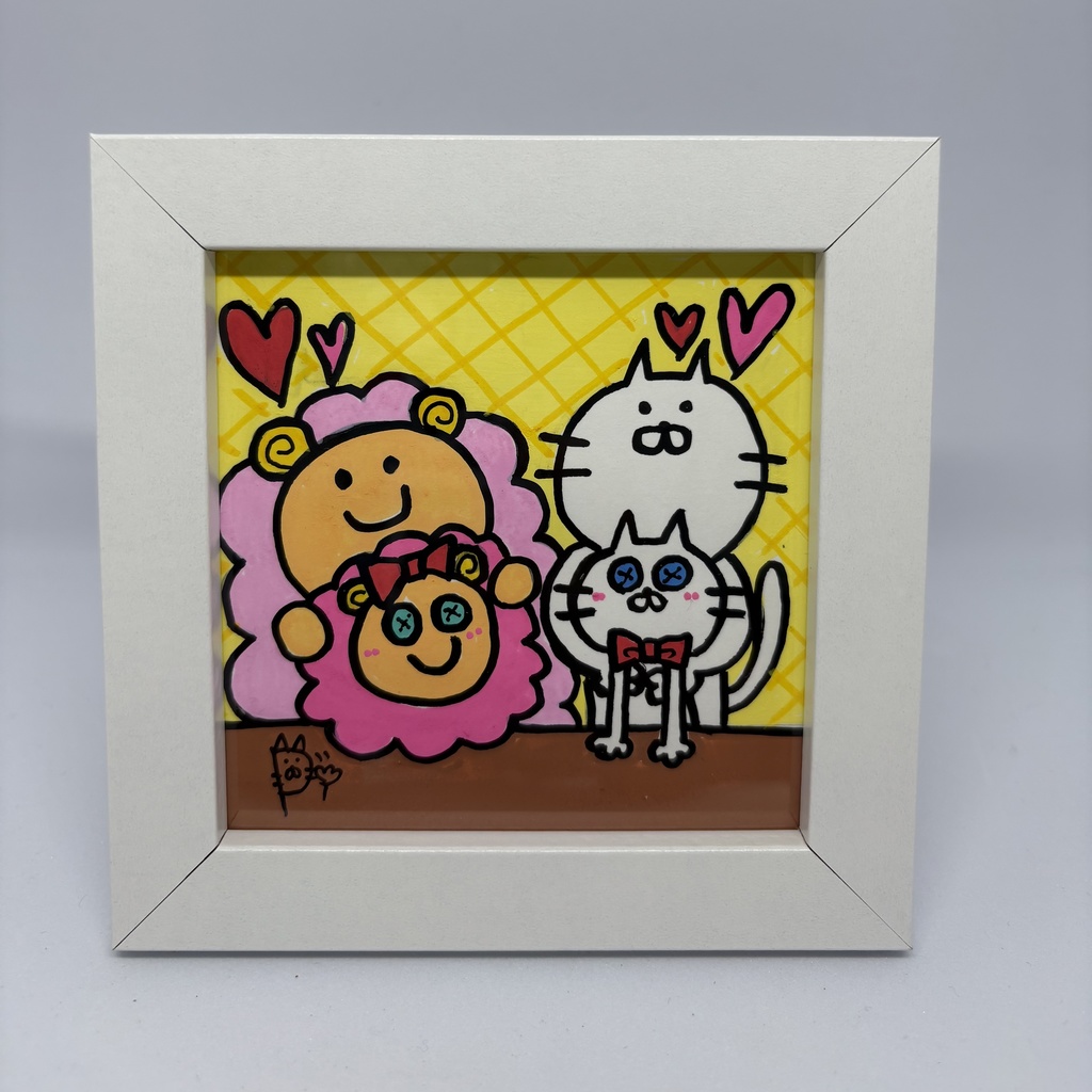 原画「きゃわきゃわぬいぐるみ」