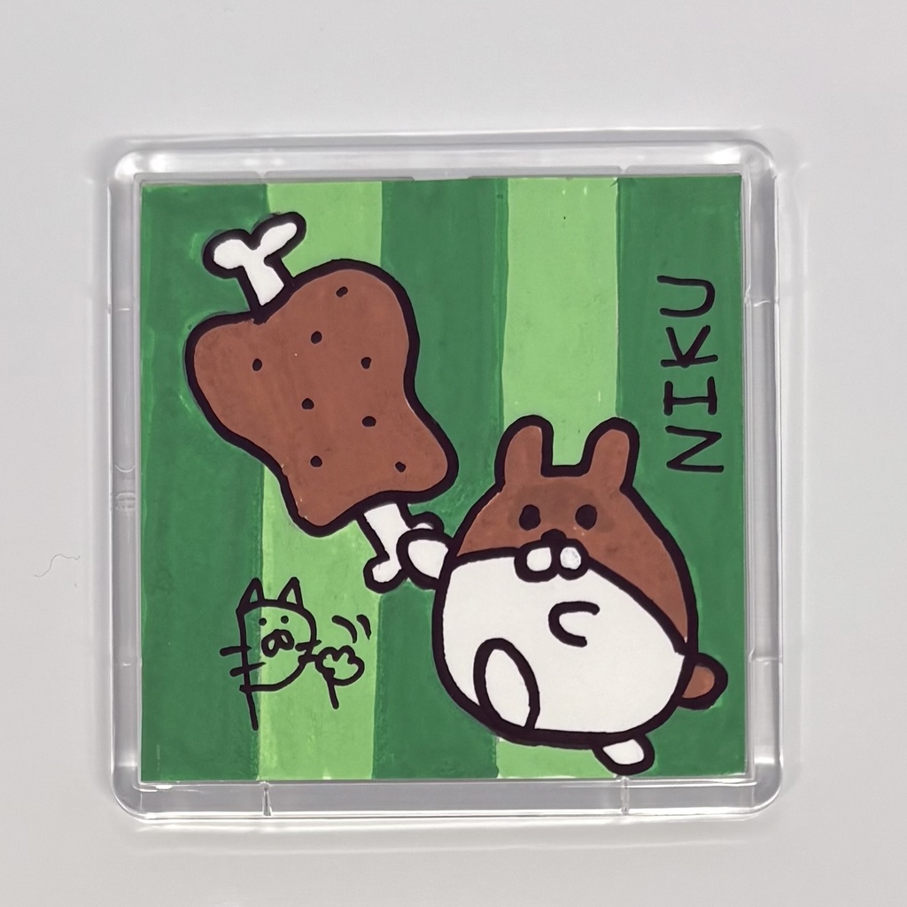 原画マグネット「にく」