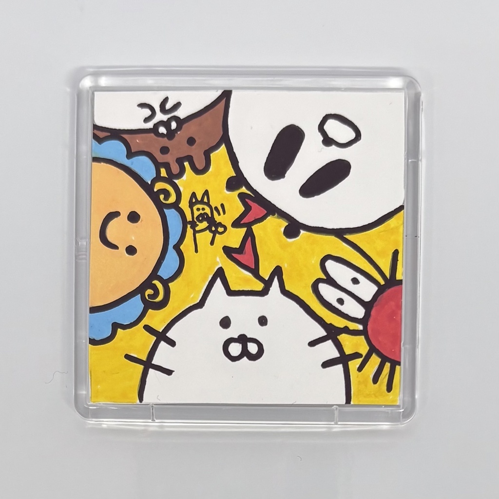 原画マグネット「チラッ☆フレンズ」