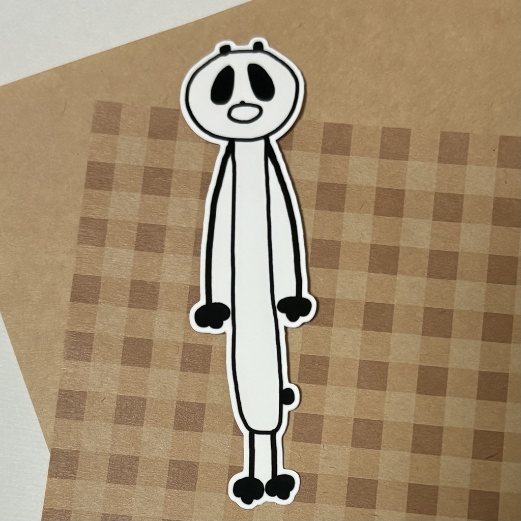 パンダステッカー