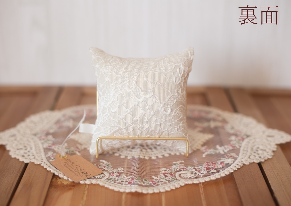 ドール用 刺繍クッション