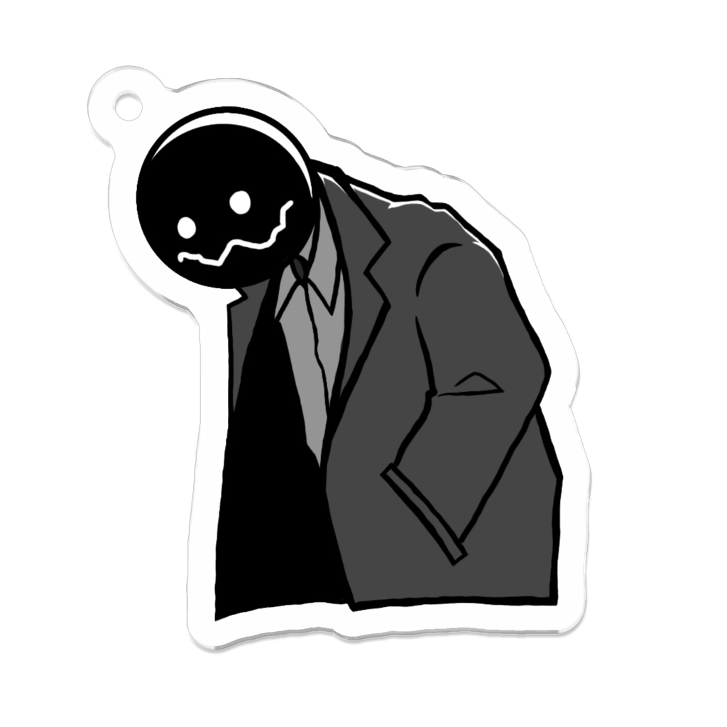 かかしキーホルダー