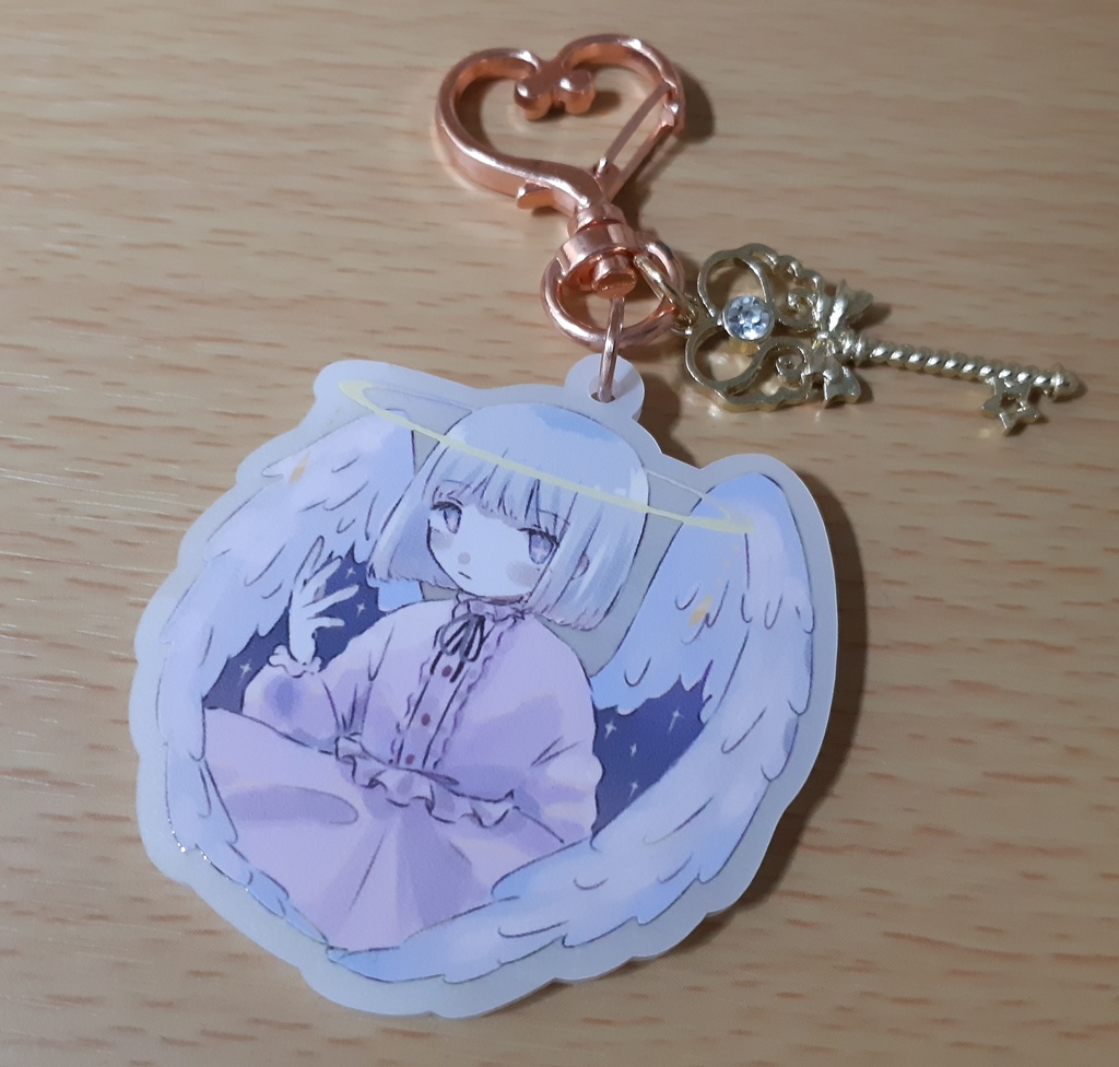 創作天使 アクリルキーホルダー