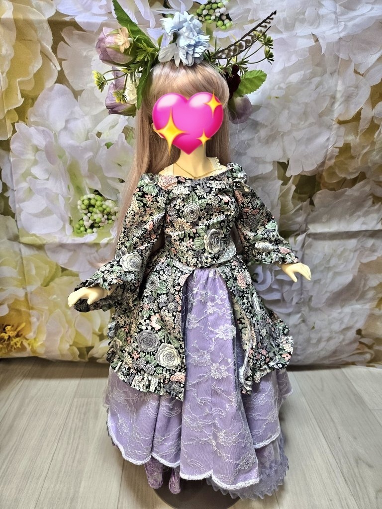 お花のドレス