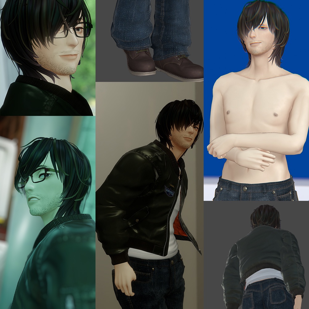 VRC専用アバター「木戸くん」