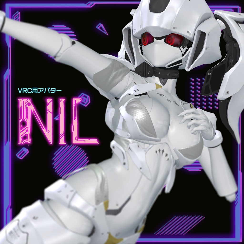VRChat用アバター”NILちゃん”