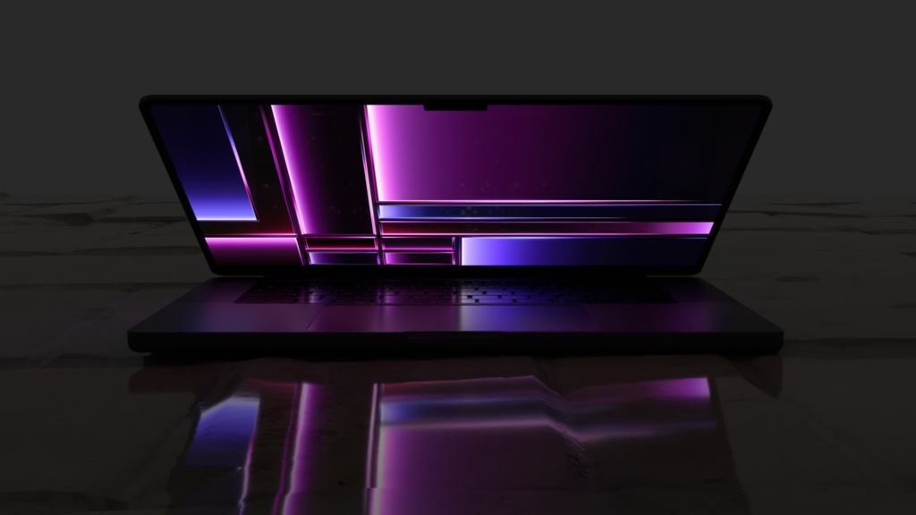 M2 Max Macbook Pro 16-inch model【blender】ver.1.1