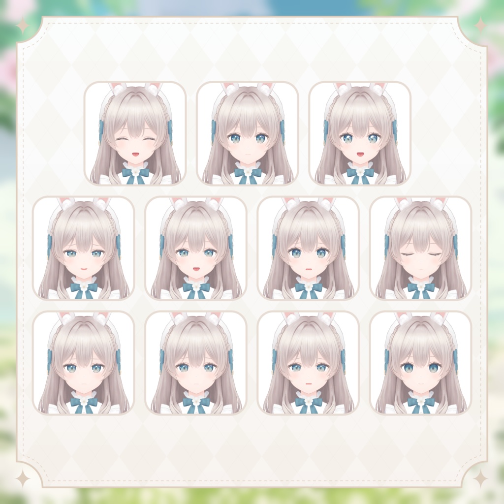 オリジナル3Dモデル「ことり」