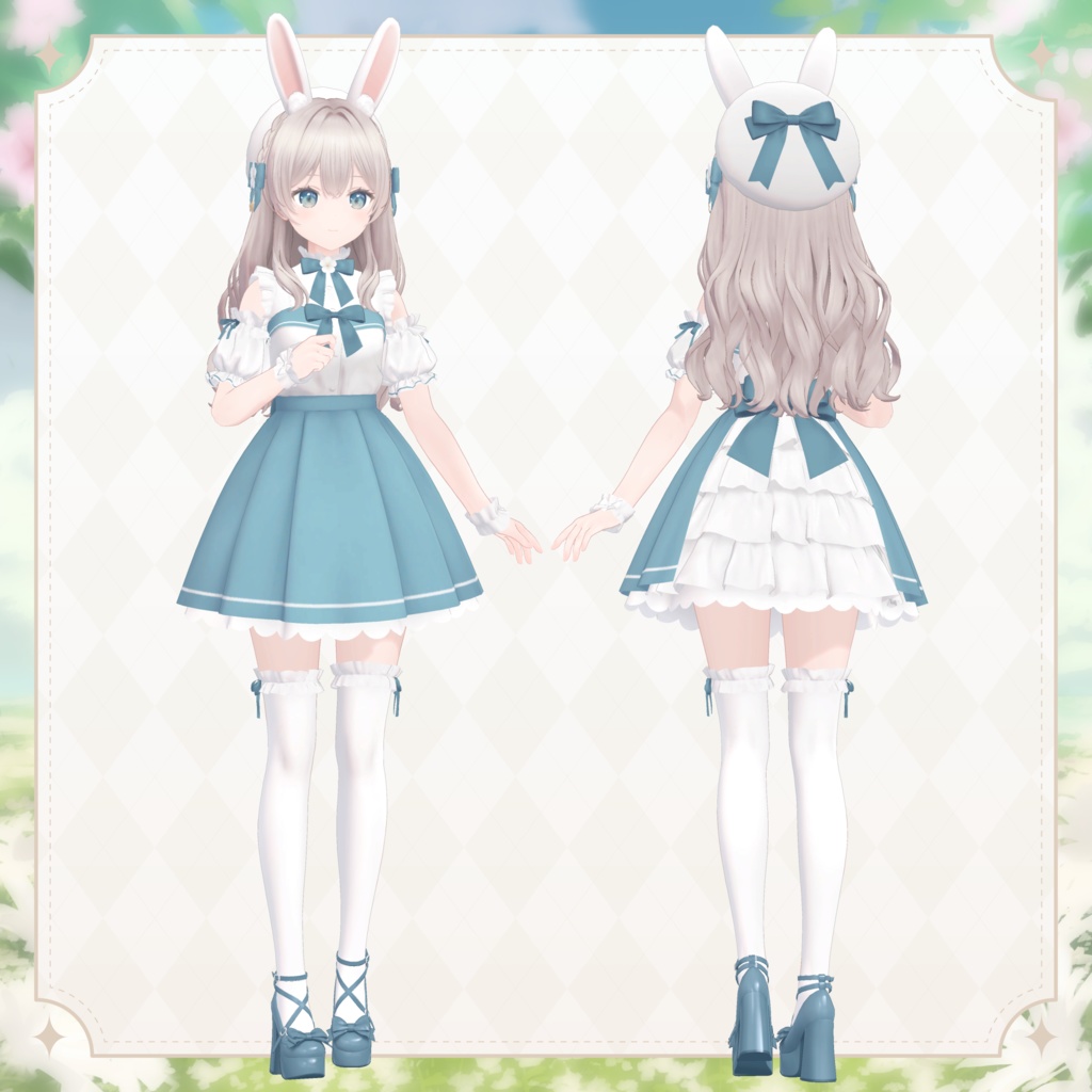 オリジナル3Dモデル「ことり」