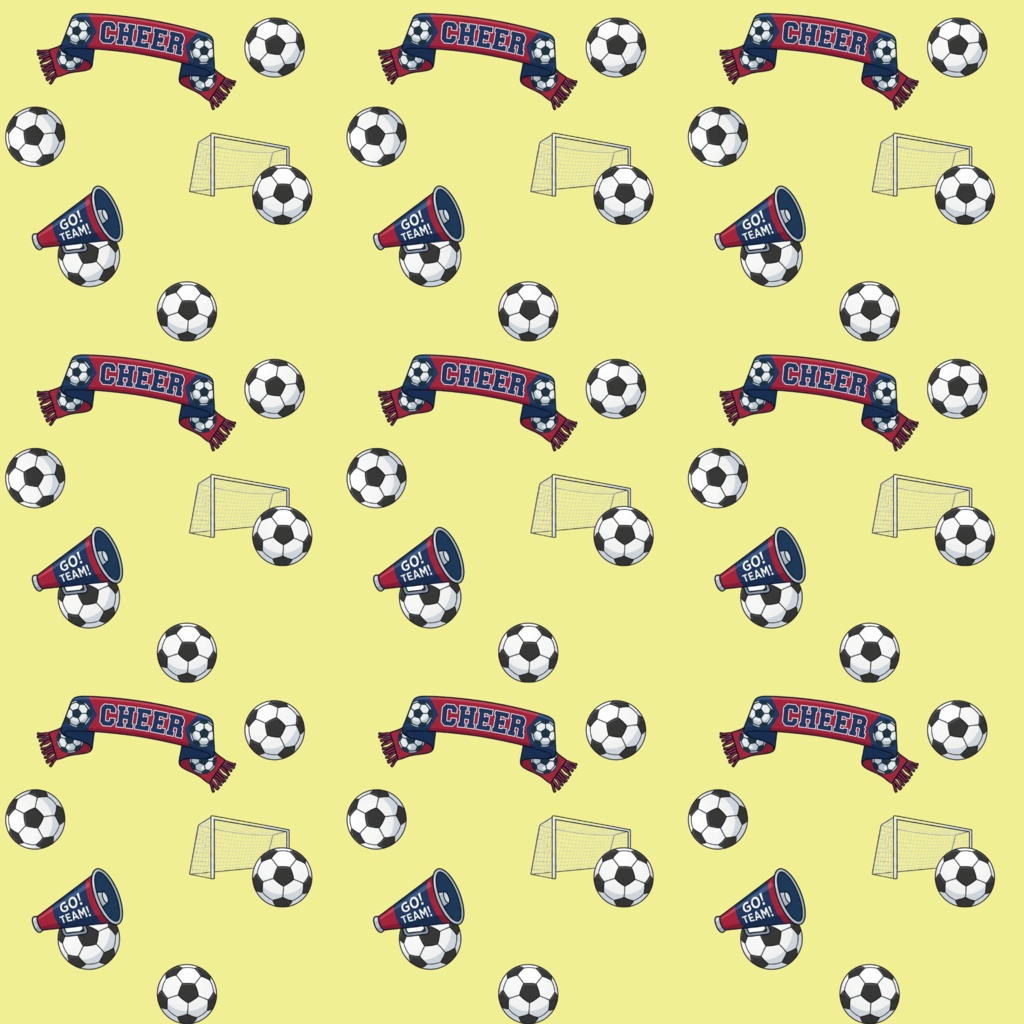 【商用利用可】ポップなスポーツ柄デジタルペーパー 6種セット(サッカー・野球・バスケ・テニス・卓球・アルバム・コラージュ用)