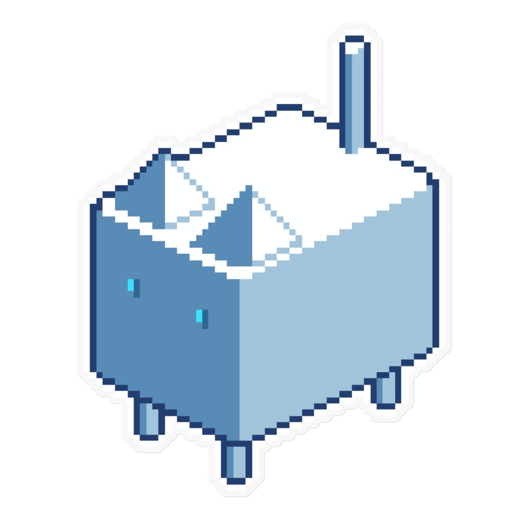 【INU】ぺたぺたdot_inuシール