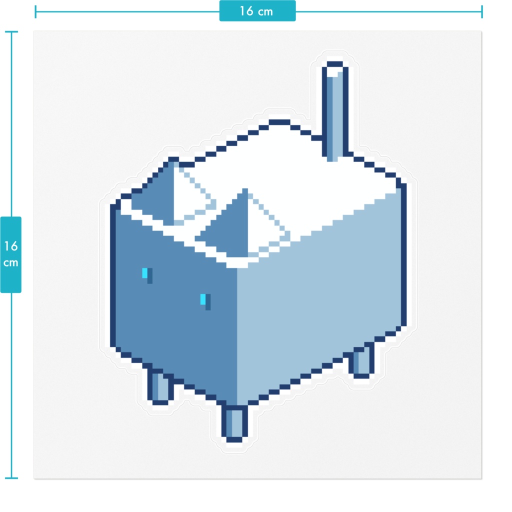 【INU】ぺたぺたdot_inuシール