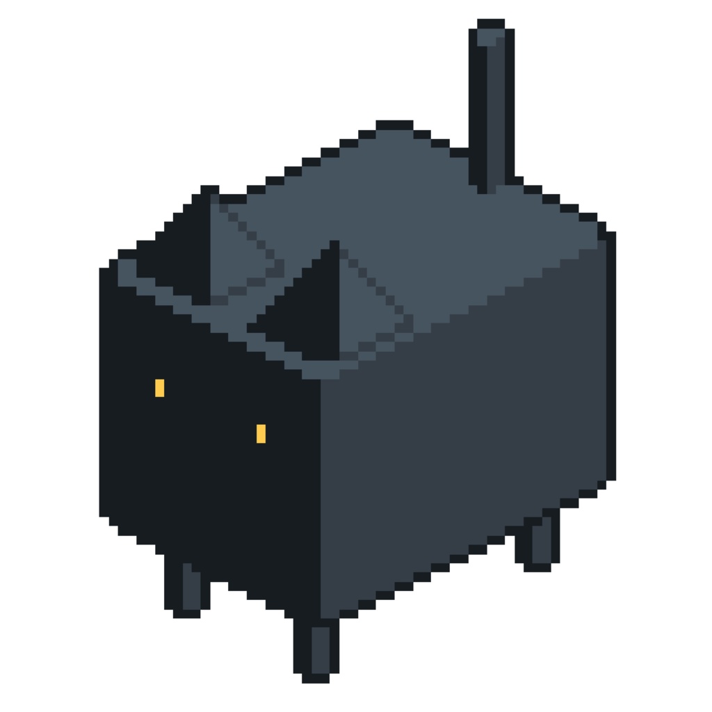 【INU】ぺたぺたdot_inuシール