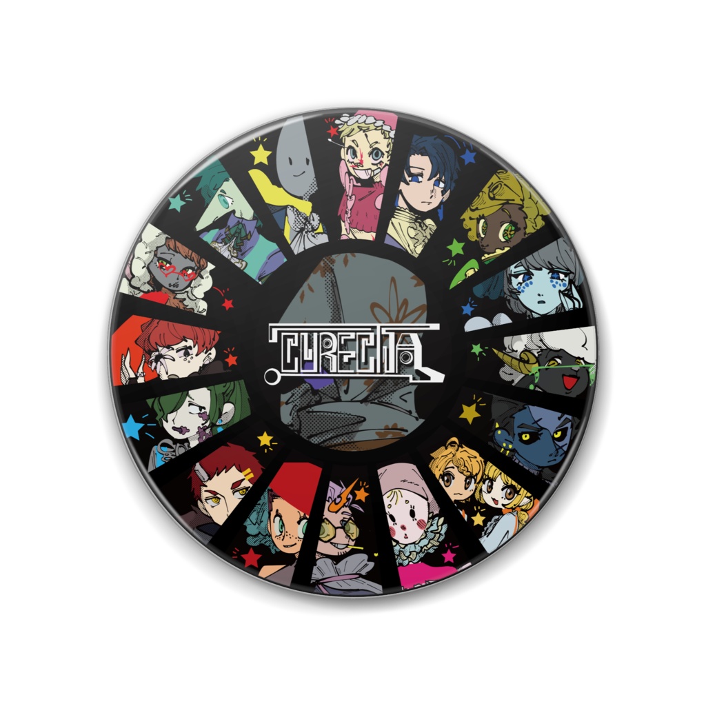 CURECTIA キービジュアル缶バッジ