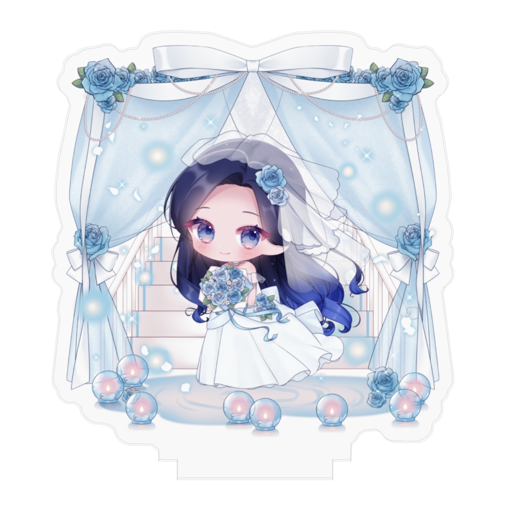 【YouTubeチャンネル2周年記念】羽月ころんアクリルスタンドA(背景あり)