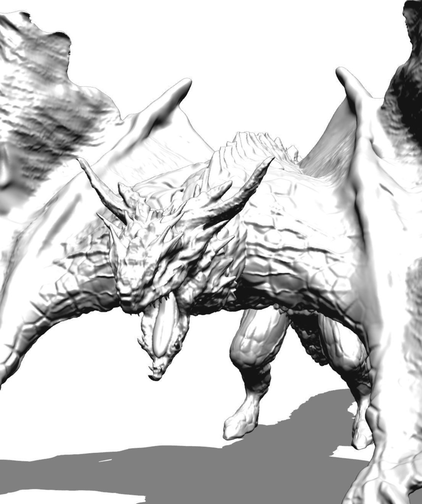ドラゴン【CG素材】