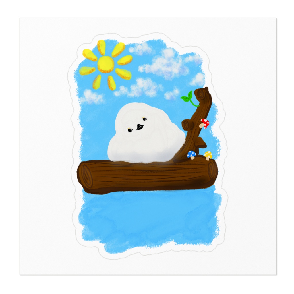 シマエナガ オリジナル ステッカー シール