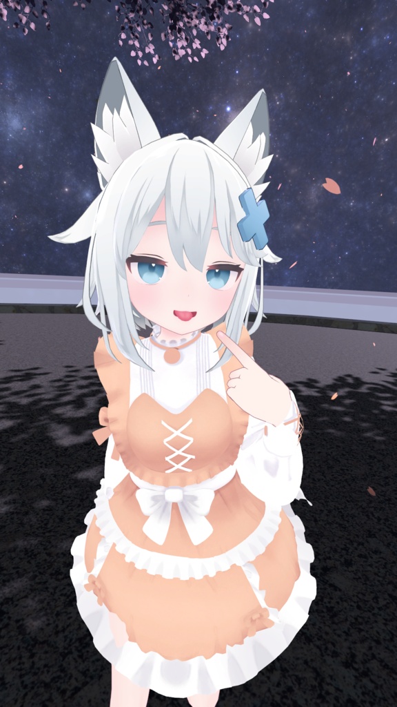 【こまどアバター対応】プリンセスドレス