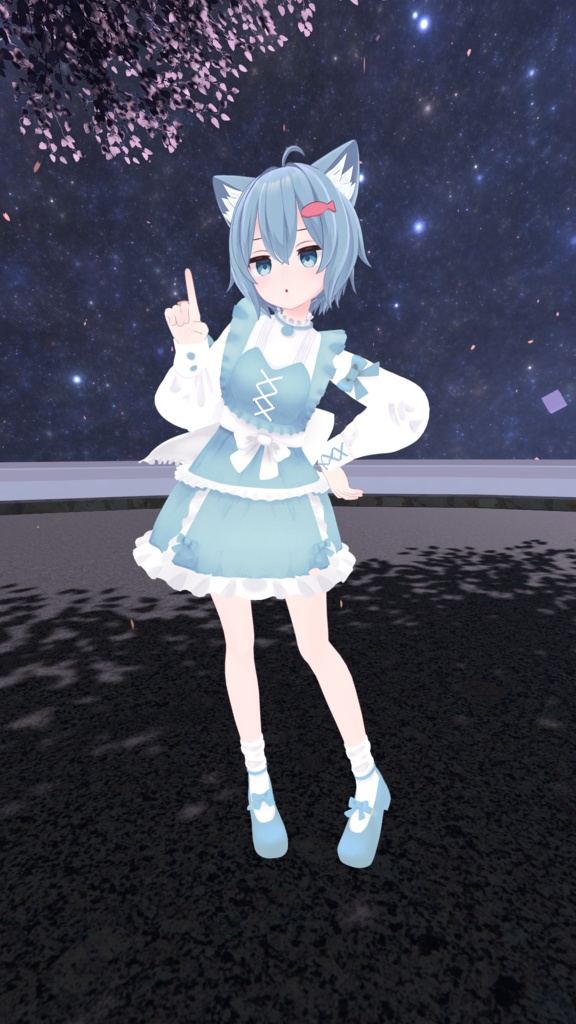 【こまどアバター対応】プリンセスドレス