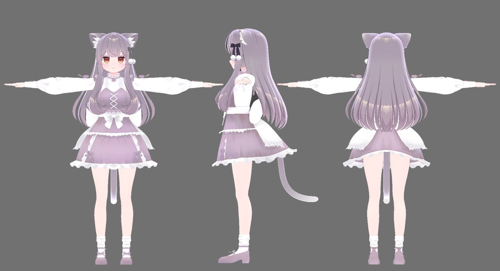 【こまどアバター対応】プリンセスドレス