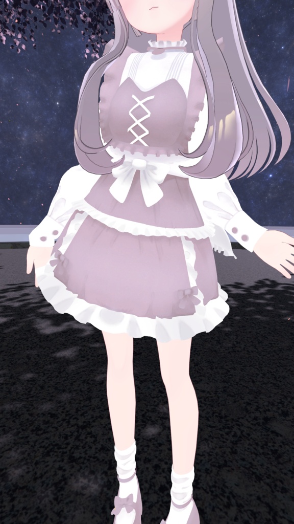 【こまどアバター対応】プリンセスドレス