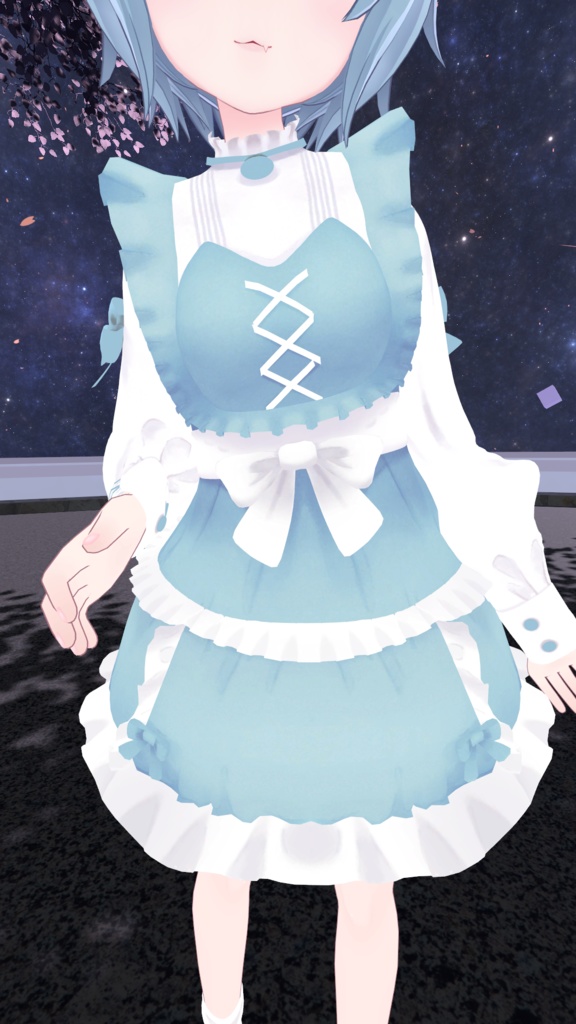 【こまどアバター対応】プリンセスドレス