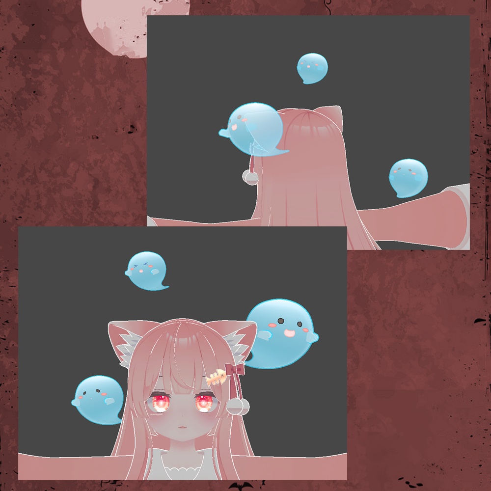 Ghost--おばけ--vrchat用